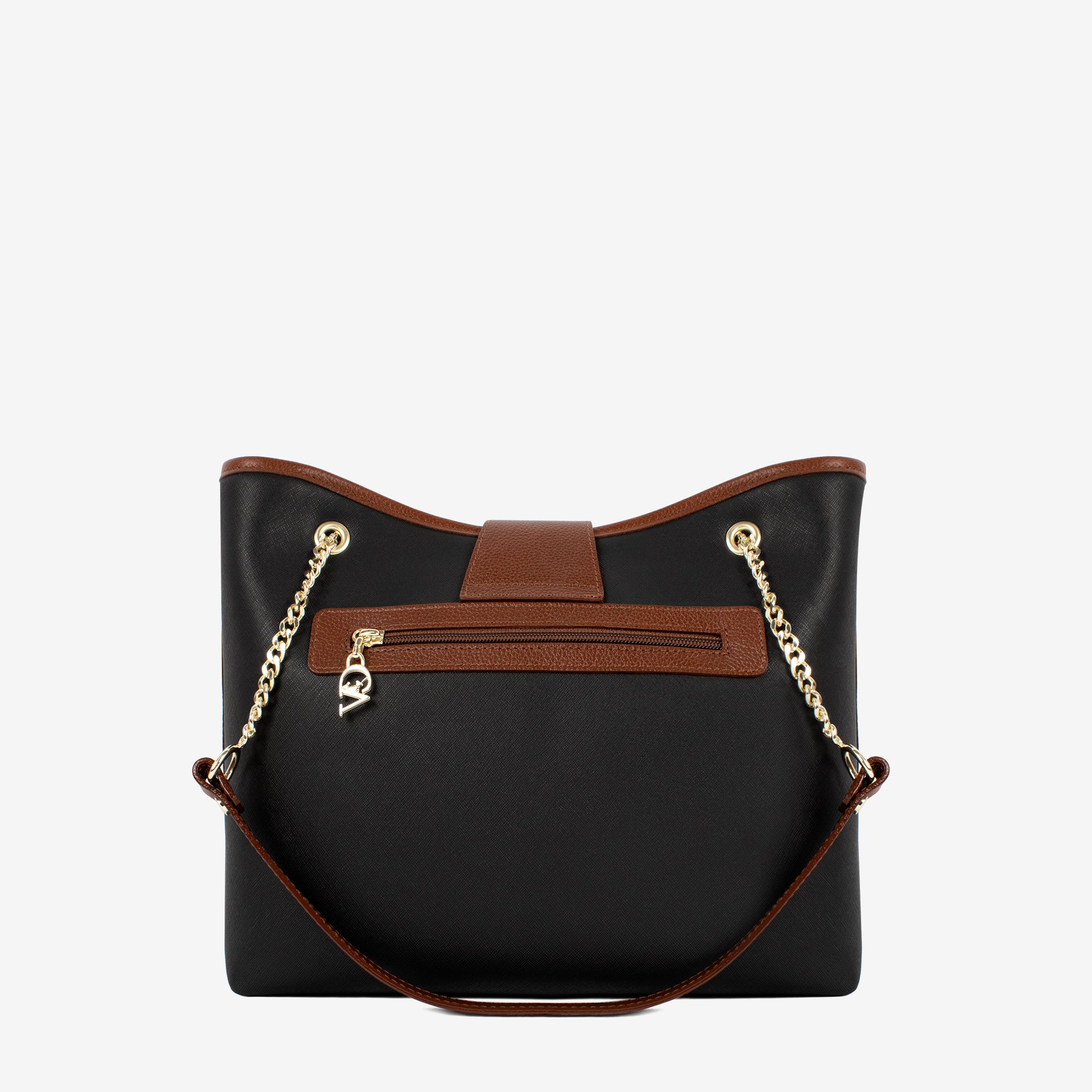 Origem By Cavalinho Black Shoulder Bag SKU 16300258.32 #color_black / brown