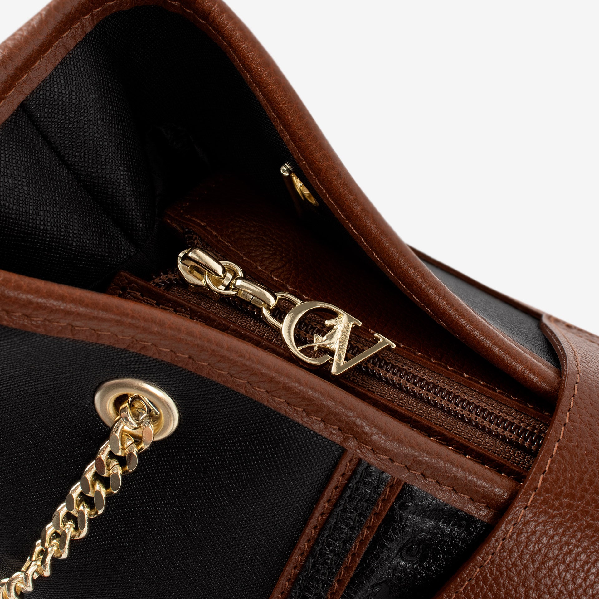 Origem By Cavalinho Black Shoulder Bag SKU 16300258.32 #color_black / brown