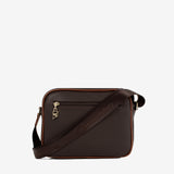 Cavalinho Origem Brown Crossbody Bag SKU 16300324.20 #color_darkbrown / saddlebrown