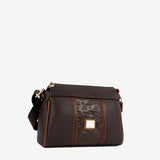 Cavalinho Origem Brown Crossbody Bag SKU 16300344.20 #color_darkbrown / saddlebrown