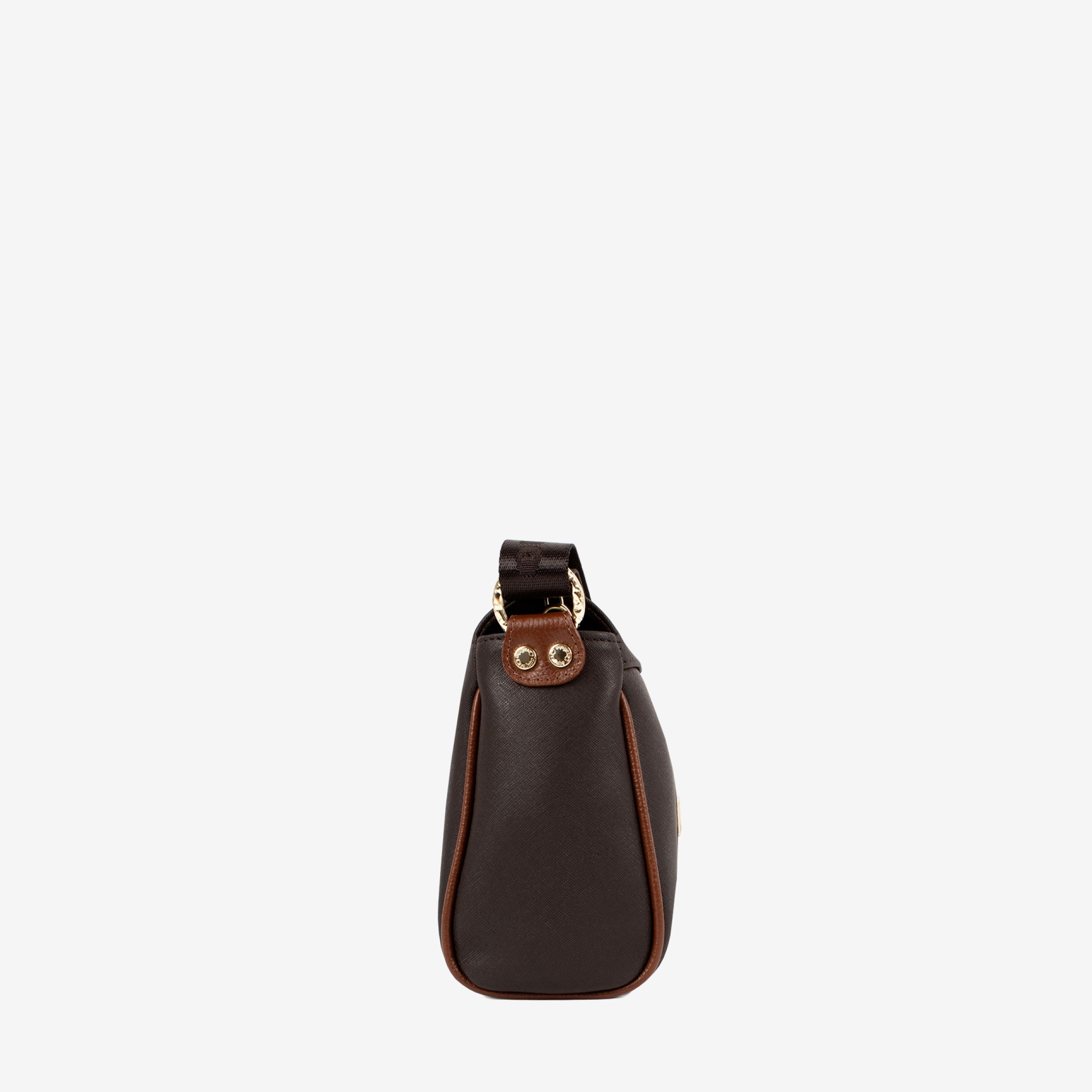 Cavalinho Origem Brown Crossbody Bag SKU 16300344.20 #color_darkbrown / saddlebrown