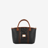 Cavalinho Origem Black Mini Handbag Tote SKU 16300577.32 #color_black / brown