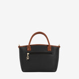 Cavalinho Origem Black Mini Handbag Tote SKU 16300577.32 #color_black / brown