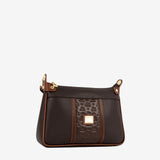 Cavalinho Origem Brown Crossbody Bag SKU 16300592.20 #color_darkbrown / saddlebrown