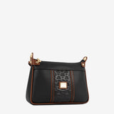 Cavalinho Origem Black Crossbody Bag SKU 16300592.32 #color_black / brown