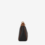 Cavalinho Origem Black Crossbody Bag SKU 16300592.32 #color_black / brown