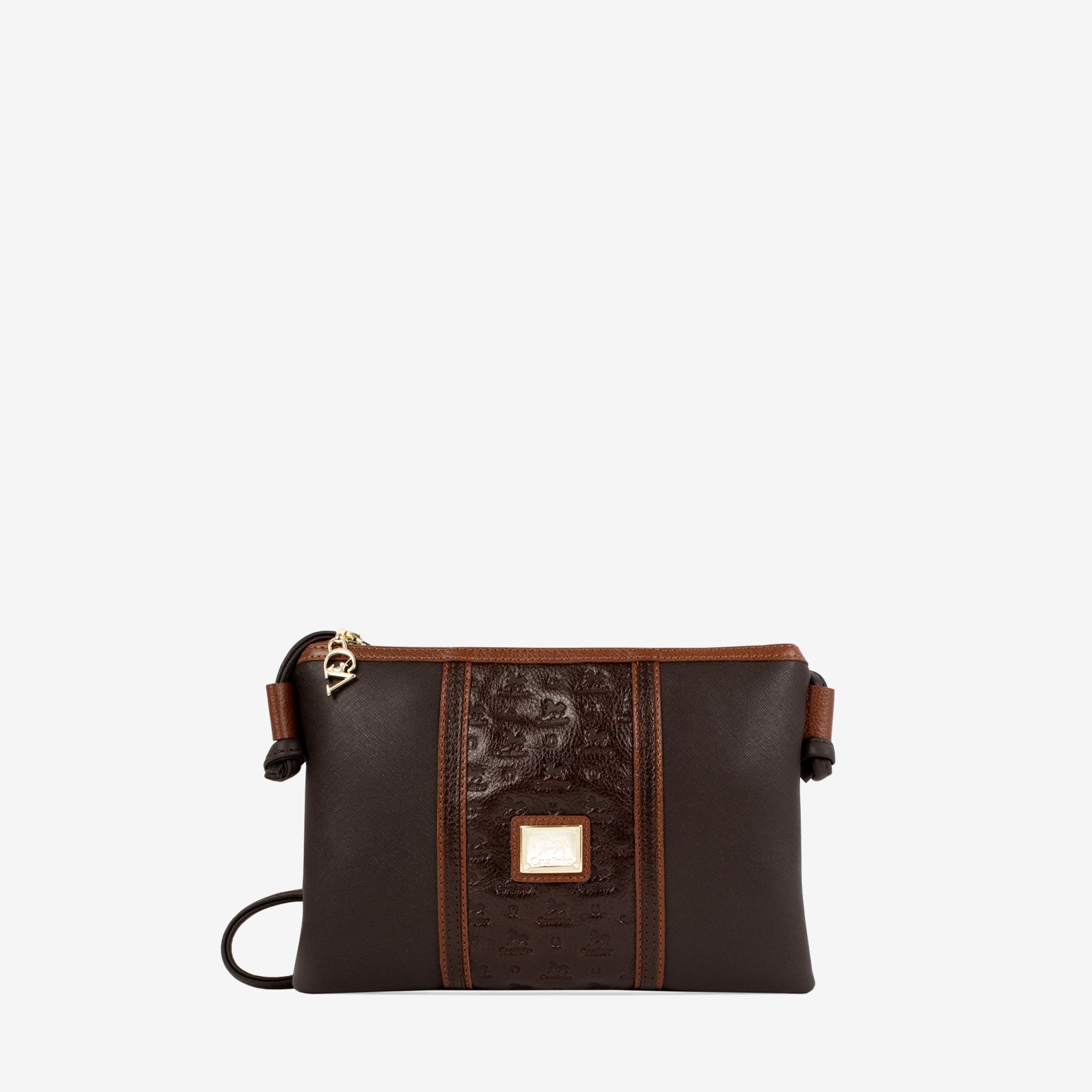 Cavalinho Origem Brown Crossbody Bag SKU 16300593.20 #color_darkbrown / saddlebrown