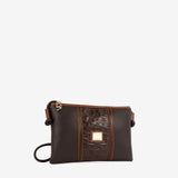 Cavalinho Origem Brown Crossbody Bag SKU 16300593.20 #color_darkbrown / saddlebrown