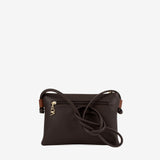 Cavalinho Origem Brown Crossbody Bag SKU 16300593.20 #color_darkbrown / saddlebrown