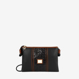 Cavalinho Origem Black Crossbody Bag SKU 16300593.32 #color_black / brown
