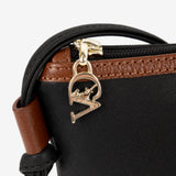 Cavalinho Origem Black Crossbody Bag SKU 16300593.32 #color_black / brown