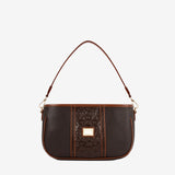 Cavalinho Origem Brown Handbag Shoulder Bag SKU 16300615.20 #color_darkbrown / saddlebrown
