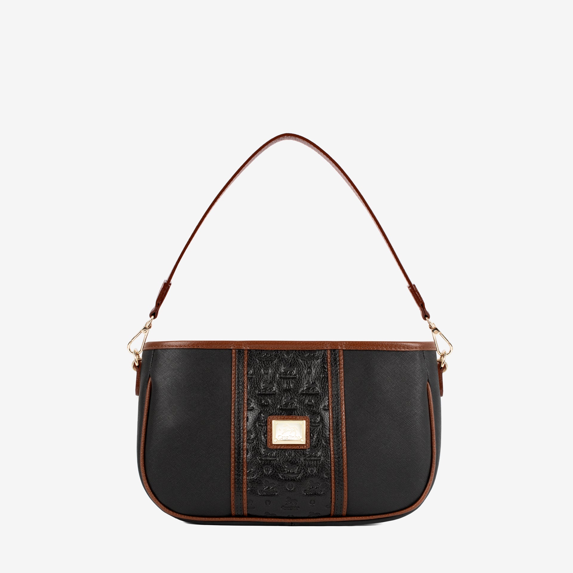 Cavalinho Origem Black Handbag Shoulder Bag SKU 16300615.32 #color_black / brown