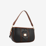 Cavalinho Origem Black Handbag Shoulder Bag SKU 16300615.32 #color_black / brown