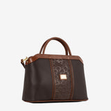 Cavalinho Origem Brown Handbag SKU 16300661.20 #color_darkbrown / saddlebrown