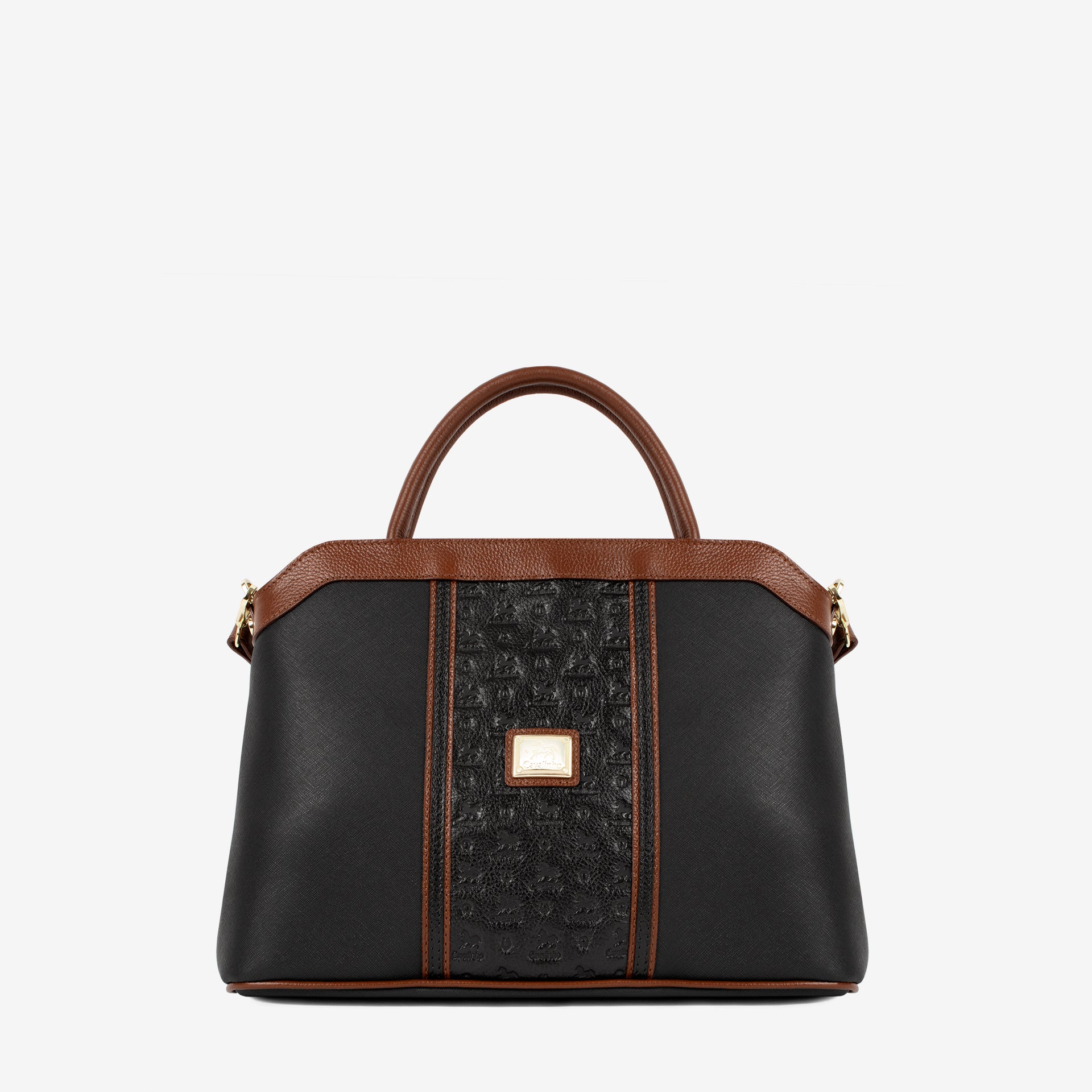 Cavalinho Origem Black Handbag SKU 16300661.32 #color_black / brown