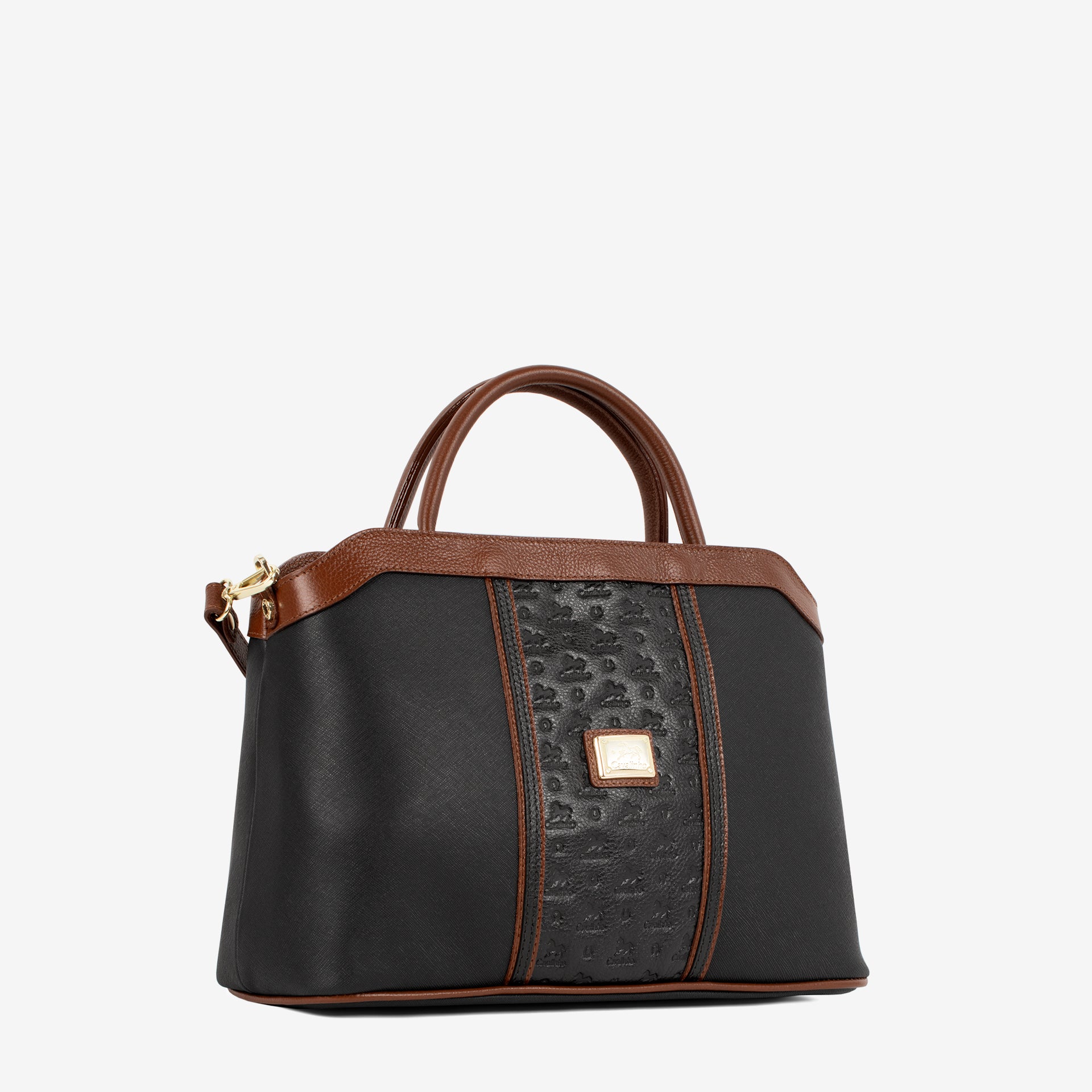 Cavalinho Origem Black Handbag SKU 16300661.32 #color_black / brown