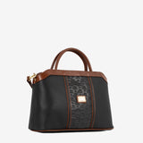 Cavalinho Origem Black Handbag SKU 16300661.32 #color_black / brown