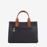 Essence Handbag SKU 16310601.48 #color_saddlebrown / beige / navy