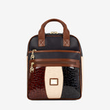 Cavalinho Essence Backpack SKU 16310609.48 #color_saddlebrown / beige / navy