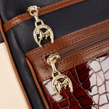 Cavalinho Essence Backpack SKU 16310609.48 #color_saddlebrown / beige / navy