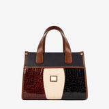 Cavalinho Essence Handbag SKU 16310611.48 #color_saddlebrown / beige / navy