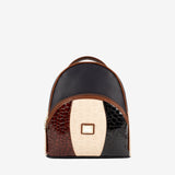Cavalinho Essence Backpack SKU 16310662.48 #color_saddlebrown / beige / navy