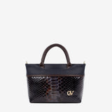 Cavalinho Memoris By CV Handbag SKU 16320635.22 #color_navy / brown