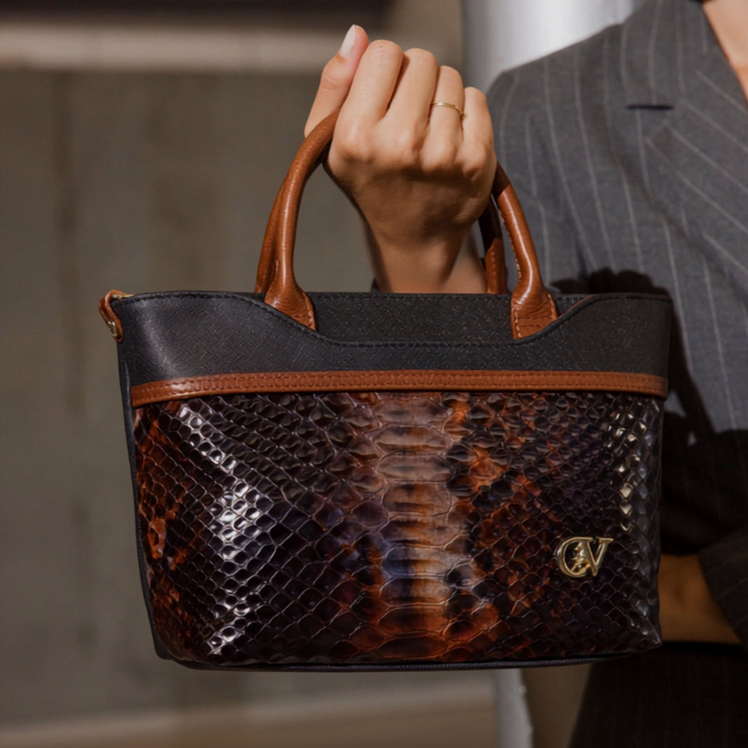 Cavalinho Memoris By CV Handbag SKU 16320635.34 #color_black / brown