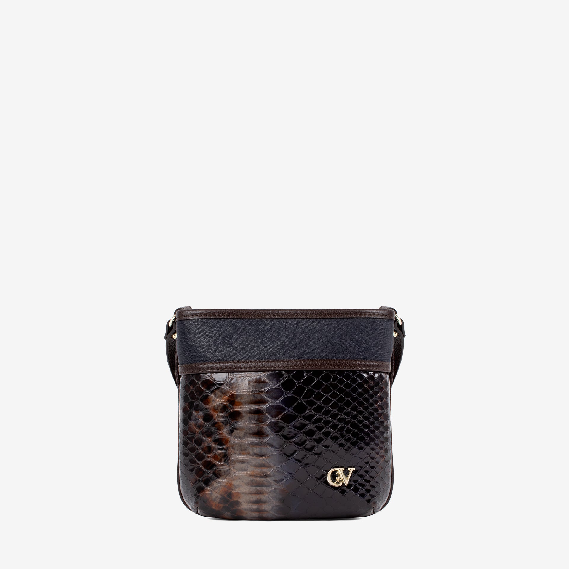 Cavalinho Memories By CV Crossbody Bag SKU 16320659.22 #color_navy / brown