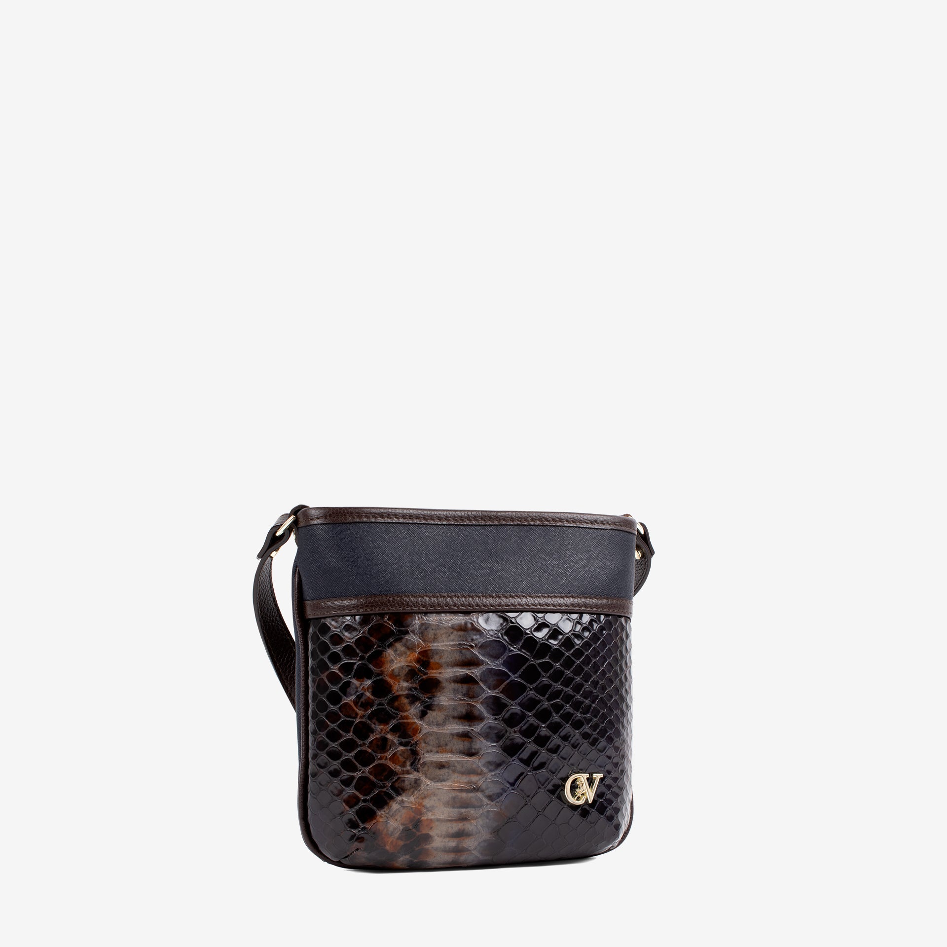 Cavalinho Memories By CV Crossbody Bag SKU 16320659.22 #color_navy / brown