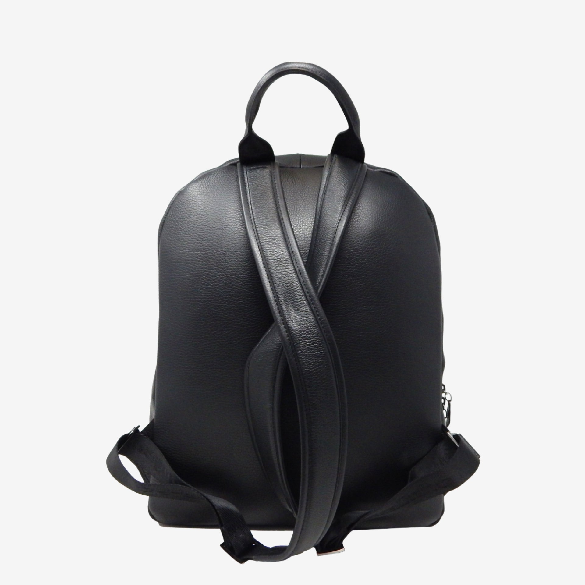 Cavalinho El Estribo Black Leather Backpack SKU 18040384.01 #color_Black