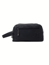 Cavalinho El Estribo Leather Toiletry Bag SKU 18040537.01 #color_black