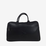 Cavalinho El Estribo Black Leather Laptop Bag 16" SKU 18040547.01 #color_black