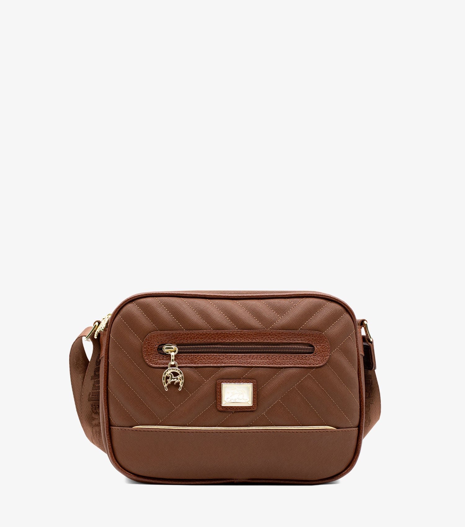 Cavalinho Ciao Bella Crossbody Bag SKU 18060190.13 #color_SaddleBrown