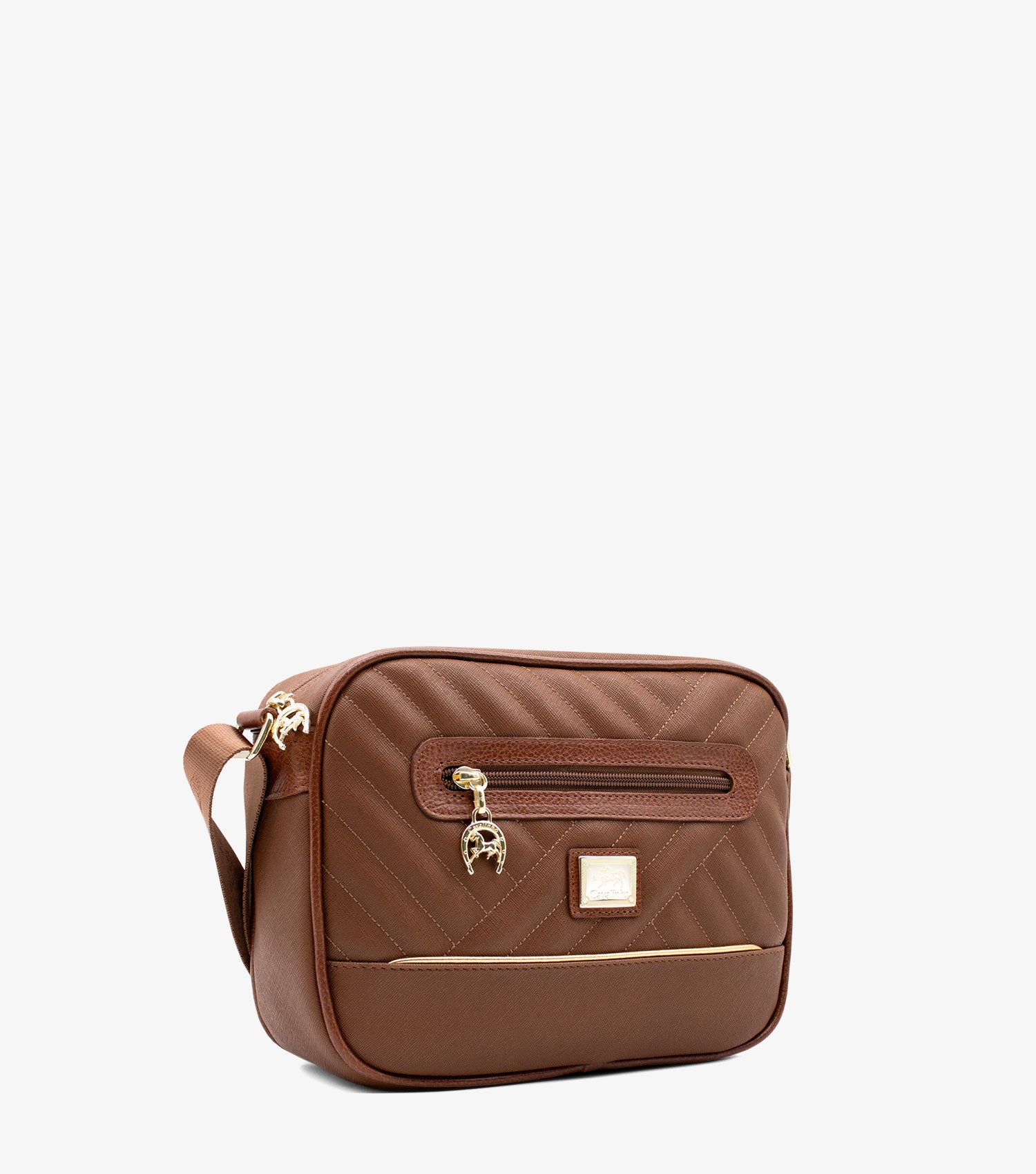 Cavalinho Ciao Bella Crossbody Bag SKU 18060190.13 #color_SaddleBrown