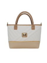 Cavalinho Ciao Bella Mini Handbag SKU 18060243.31 #color_Beige / White