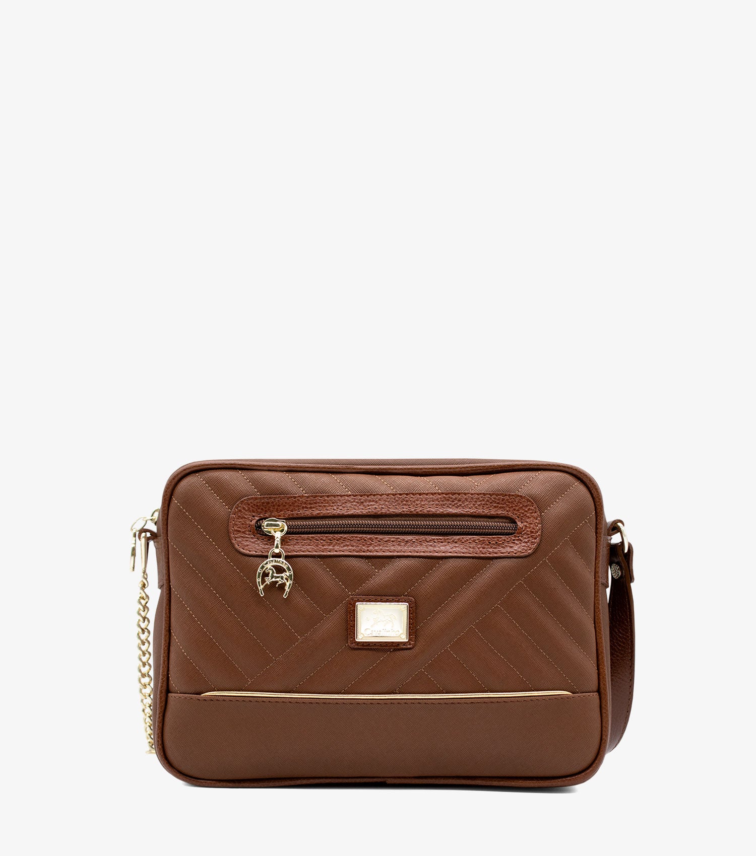 Cavalinho Ciao Bella Crossbody Bag SKU 18060251.13 #color_saddlebrown