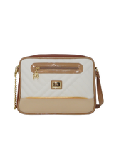 Cavalinho Ciao Bella Crossbody Bag SKU 18060251.31 #color_beige / white