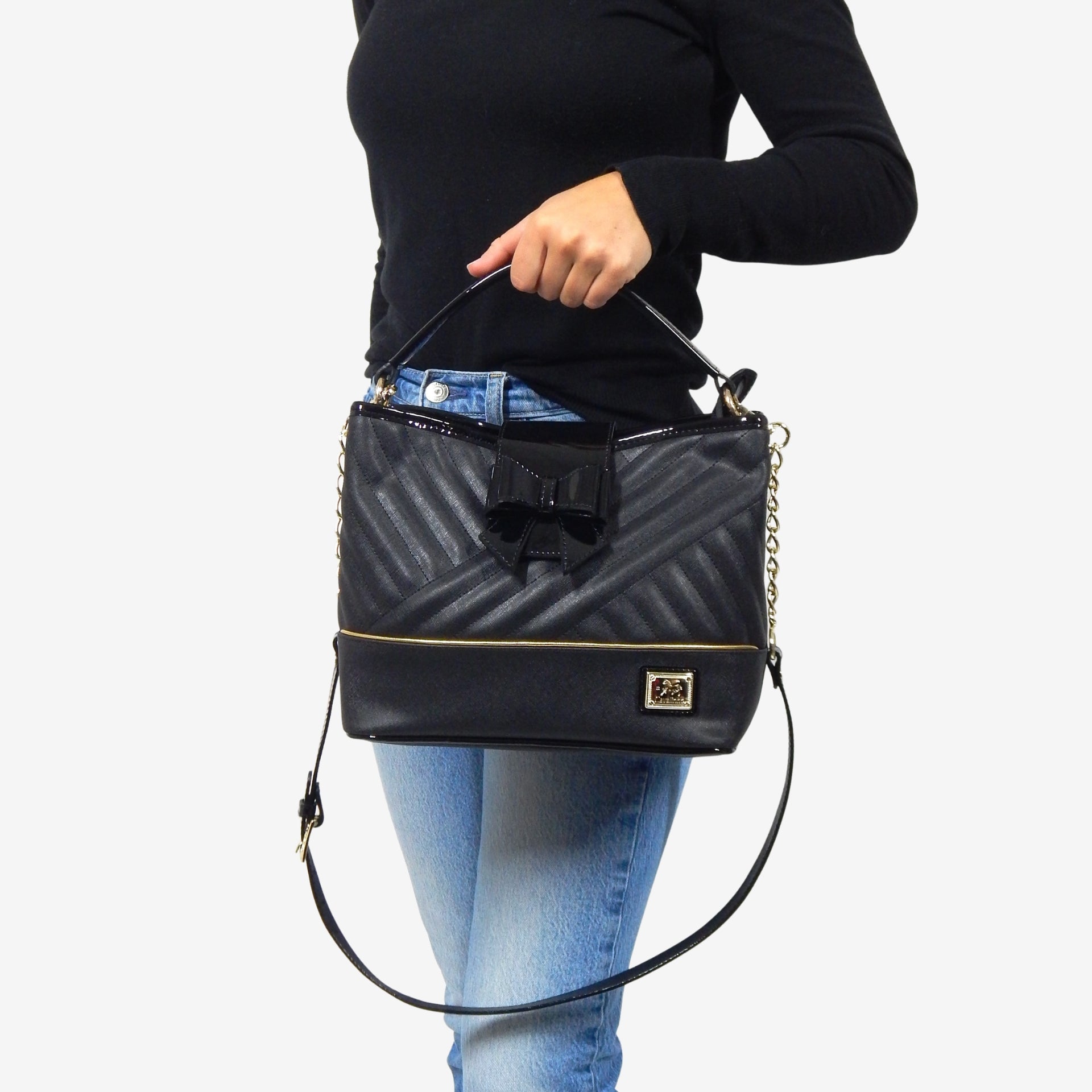 Cavalinho Ciao Bella Black Handbag SKU 18060272.01 #color_black