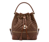 Cavalinho Ciao Bella Bucket Bag SKU 18060281.13 #color_saddlebrown