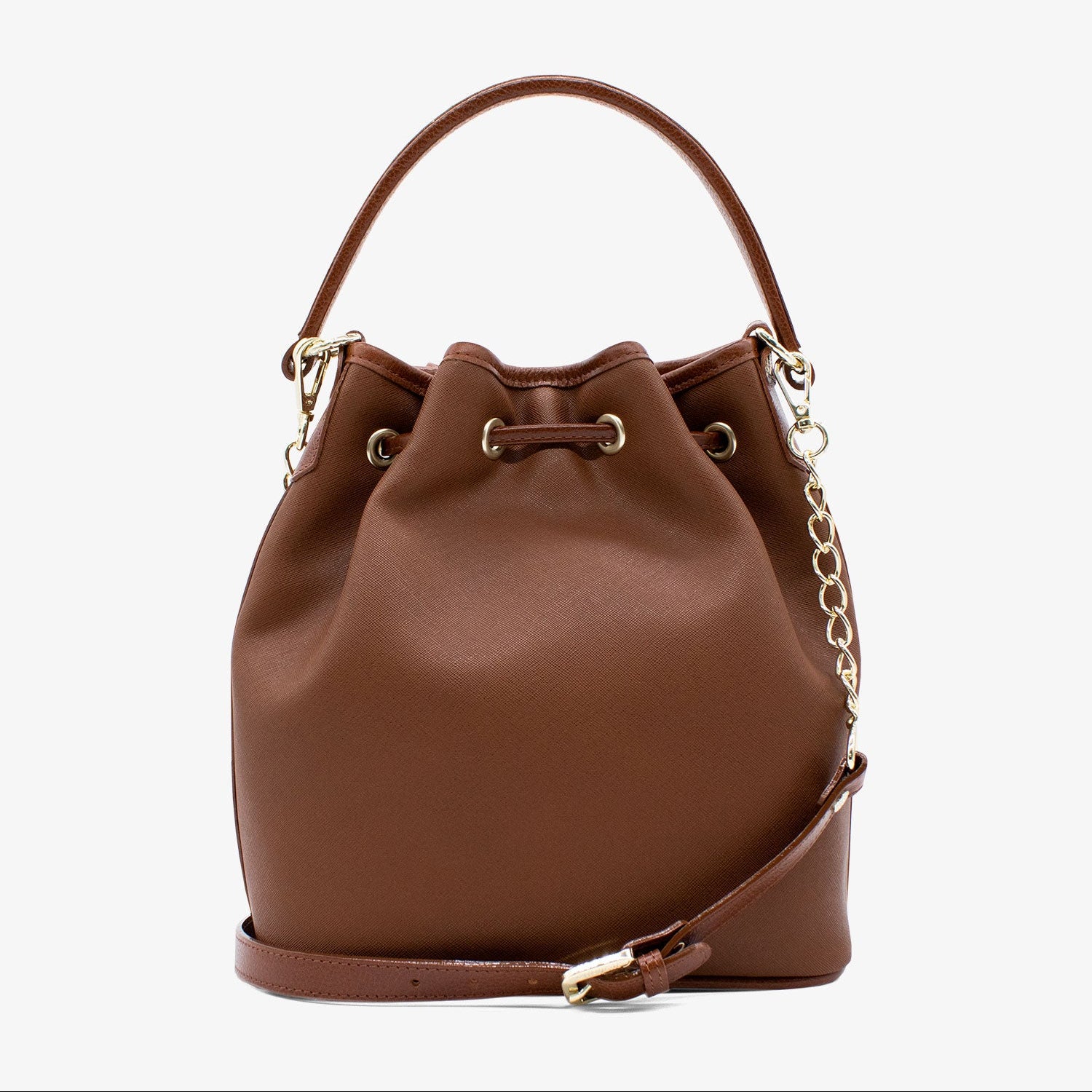Cavalinho Ciao Bella Bucket Bag SKU 18060281.13 #color_saddlebrown