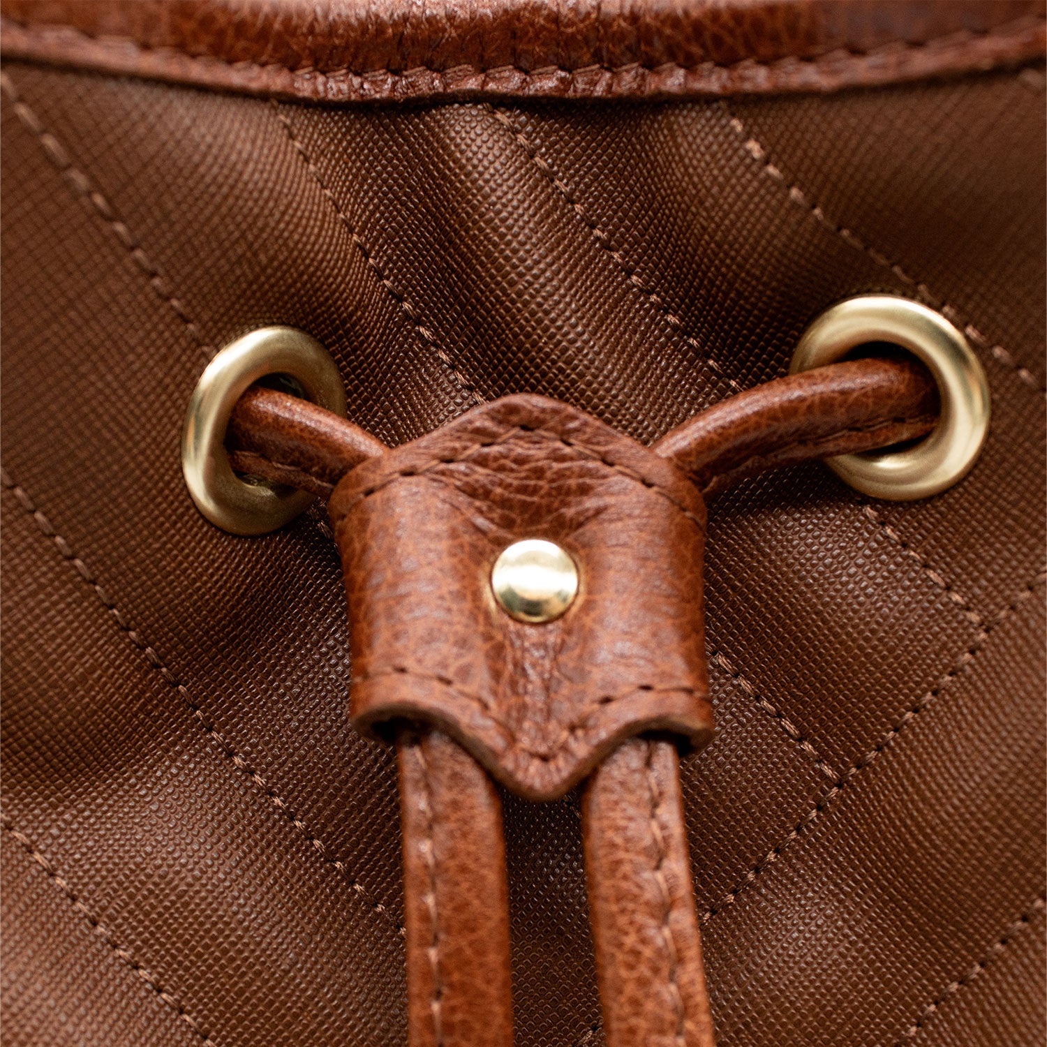 Cavalinho Ciao Bella Bucket Bag SKU 18060281.13 #color_saddlebrown