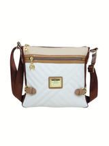 Cavalinho Ciao Bella Crossbody Bag SKU 18060390.31 #color_beige / white