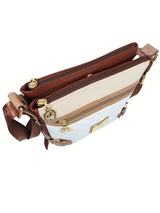 Cavalinho Ciao Bella Crossbody Bag SKU 18060390.31 #color_beige / white