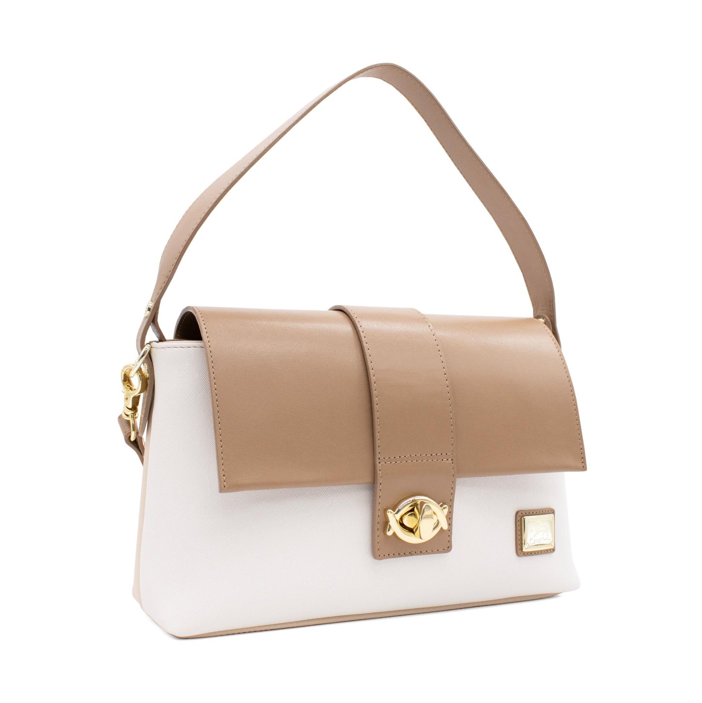 #color_ Beige White | Cavalinho Ciao Bella Handbag - Beige White - 18060514.31_2