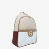 Cavalinho Ciao Bella Backpack Purse SKU 18060538.31 #color_beige / white