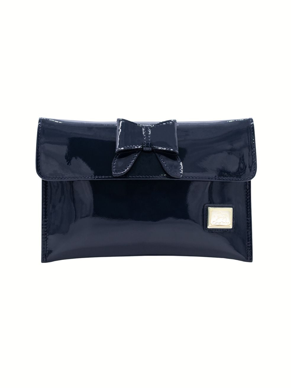 Cavalinho All In Patent Leather Clutch Bag SKU 18090068.03 #color_navy