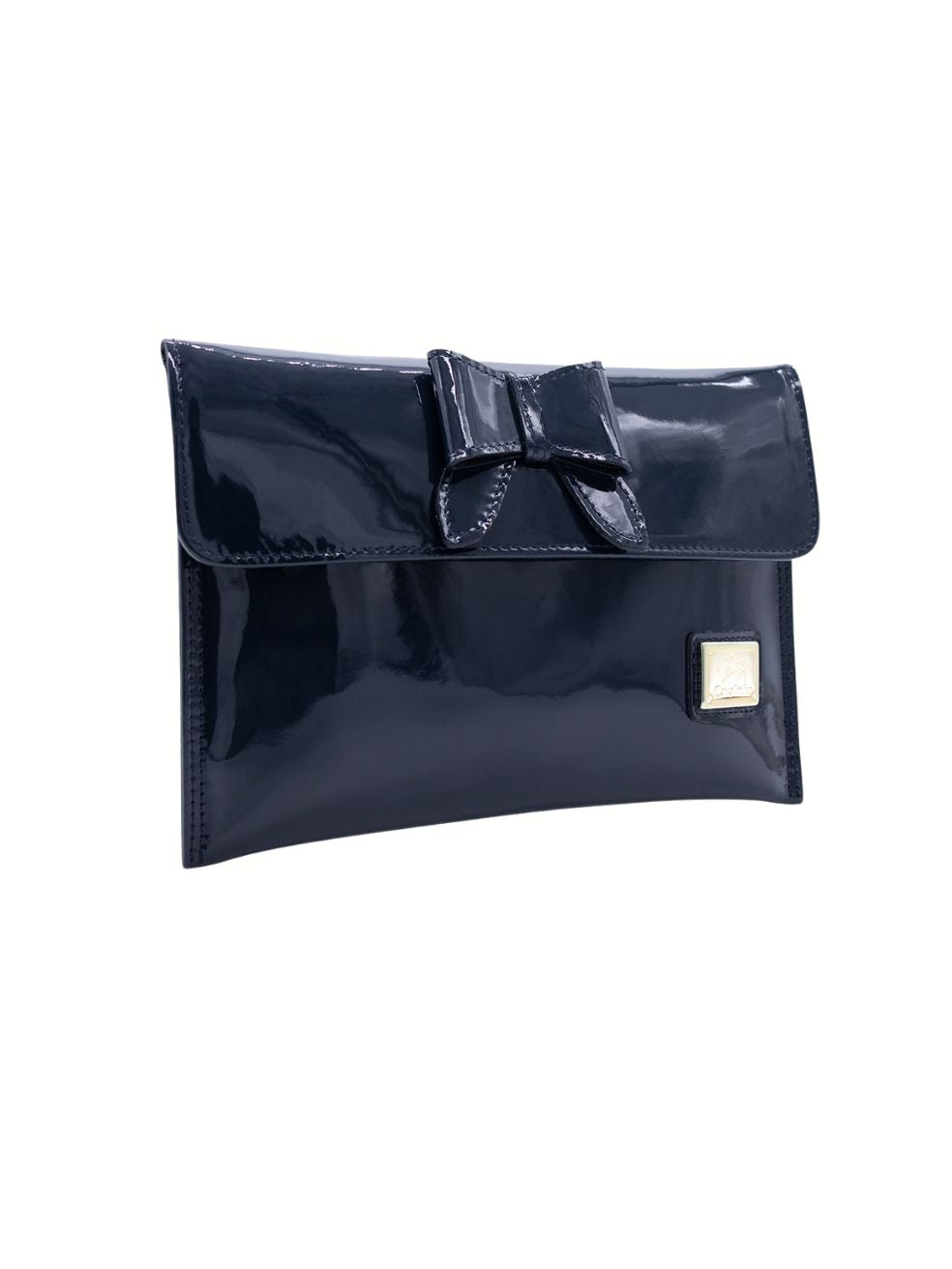 Cavalinho All In Patent Leather Clutch Bag SKU 18090068.03 #color_navy