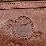 Cavalinho Cavalo Lusitano Leather Crossbody Bag SKU 18090190.13 #color_SaddleBrown